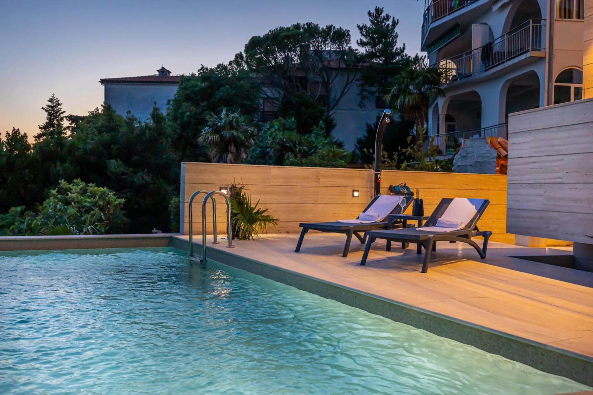 Villa Lana I Crikvenica Esterno foto